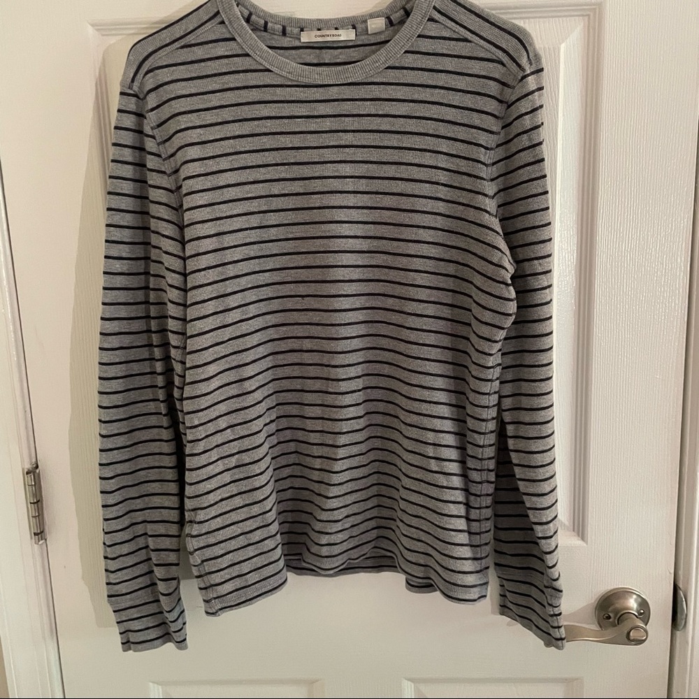 Country Road Textured Long Sleeve
